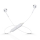 SAVIO SŁUCHAWKI DOUSZNE BT SAVIO WE01 Białe # - 1464070 - zdjęcie 3